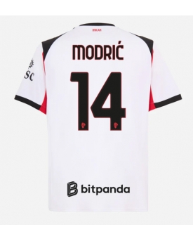 Billige Fotballdrakt AC Milan Luka Modric #14 Replika Bortedrakt 2025-26 Kortermet Billige Fotballdrakt AC Milan Luka Modric #14 Replika Bortedrakt 2025-26 Kortermet
